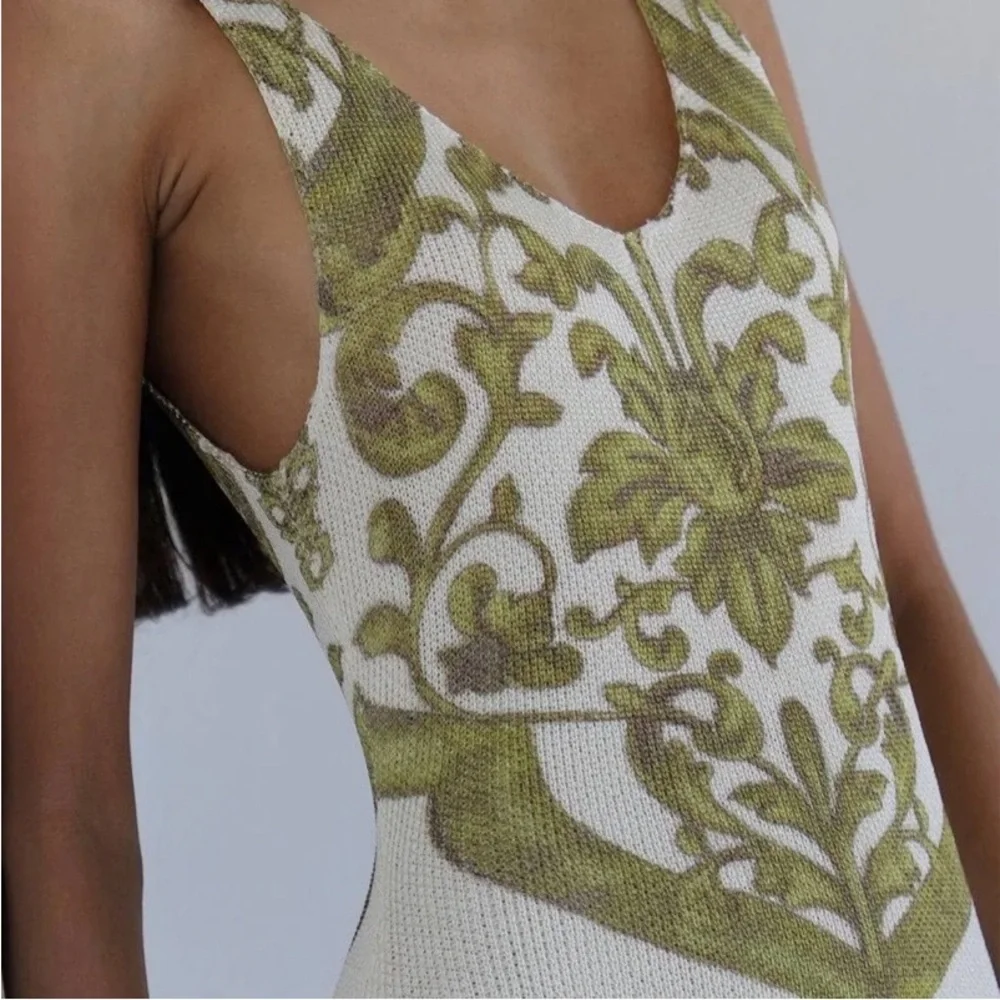 NWT | Savannah Morrow Bruna Sicilian Viscose Maxi Dress ($560 MSRP) - Picture 3 of 7